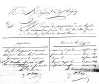 Juin 1810 Proposition au grade de ss Lieutenant