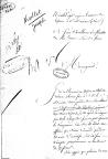 mars 1814, Demande de validation de grade (a)