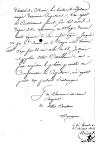 sept 1815, promotion au grade d'adjudant-major (b)