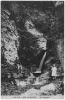 La cascade "de la Pissette" dans la gorge du Nant de Montendry