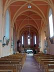Église néo-gothique de Bourgneuf - intérieur  - photo A.Dh. 2020 