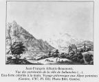 Vue de Sallanches 1787