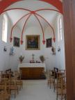 Intérieur de la chapelle Ste Barbe